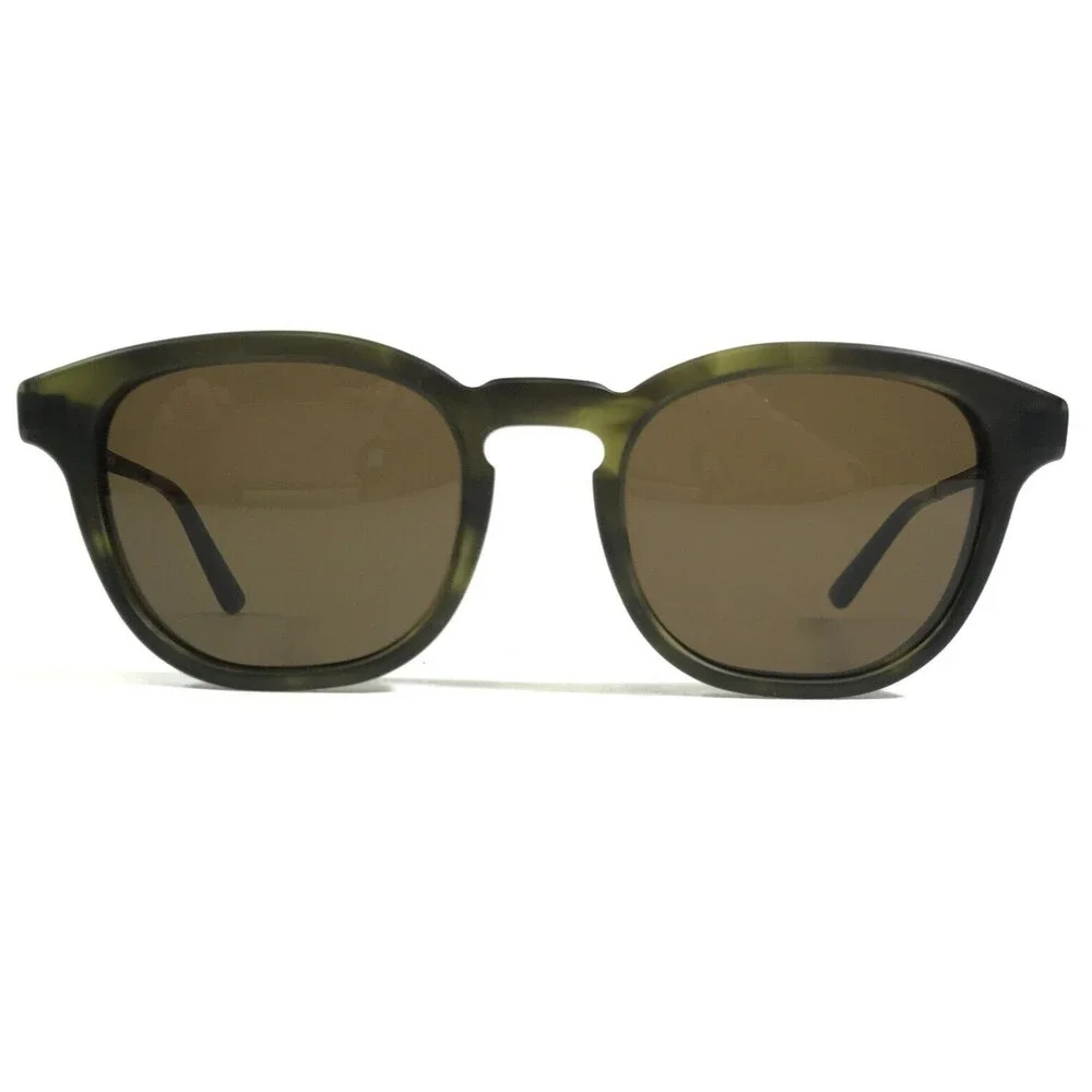 Robert Marc Sunglasses 916 306M Gray Green Tortoise Frames with Brown Lenses